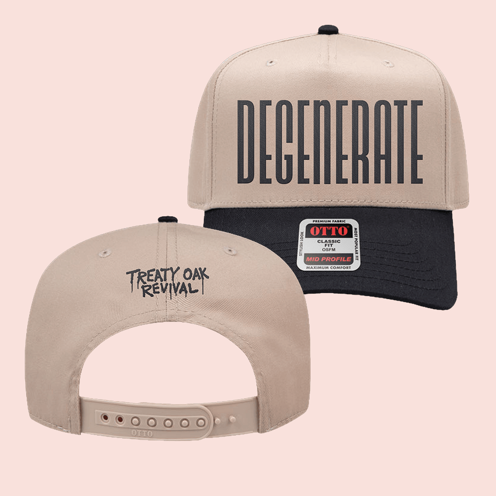 Treaty Oak Revival Merch Degenerate Hat Presents For Rock Music Lovers