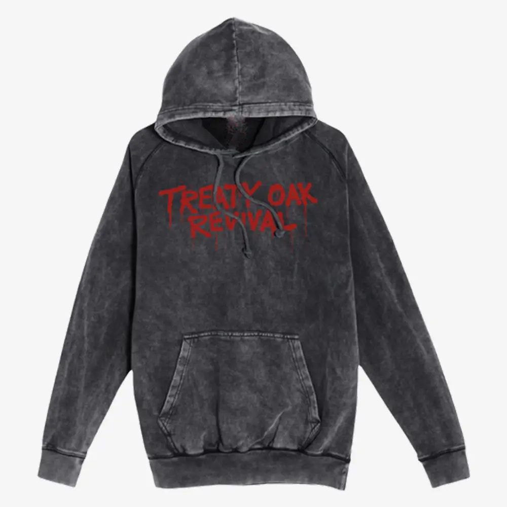 Treaty Oak Revival Vintage Hoodie Rock Music Band Merch Treaty Oak Revival Clothing Line