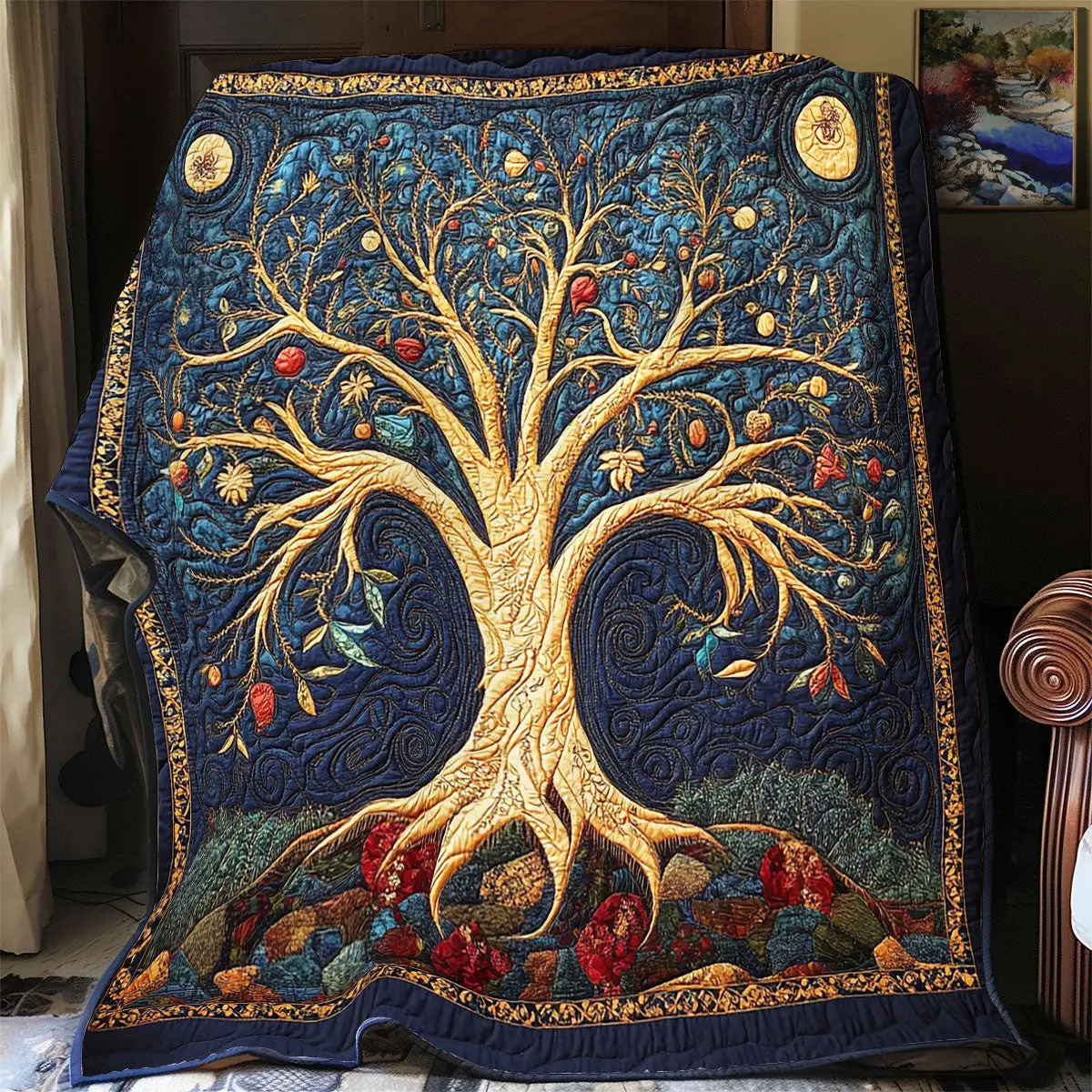 Tree Of Life Quilt Blankets Useful Gifts For Mom