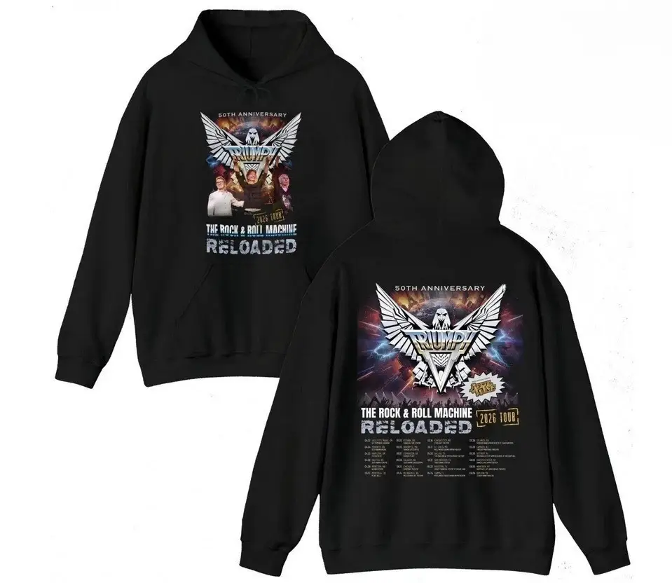 Triumph Merch The Rock & Roll Machine Hoodie 50Th Anniversary Clothing Gift For Him