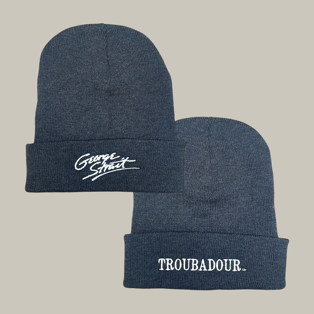 Troubadour George Strait Beanie King Of Country Music Merch George Strait Lover Presents Troubadour George Strait Beanie King Of Country Music Merch George Strait Lover Presents - Image 1