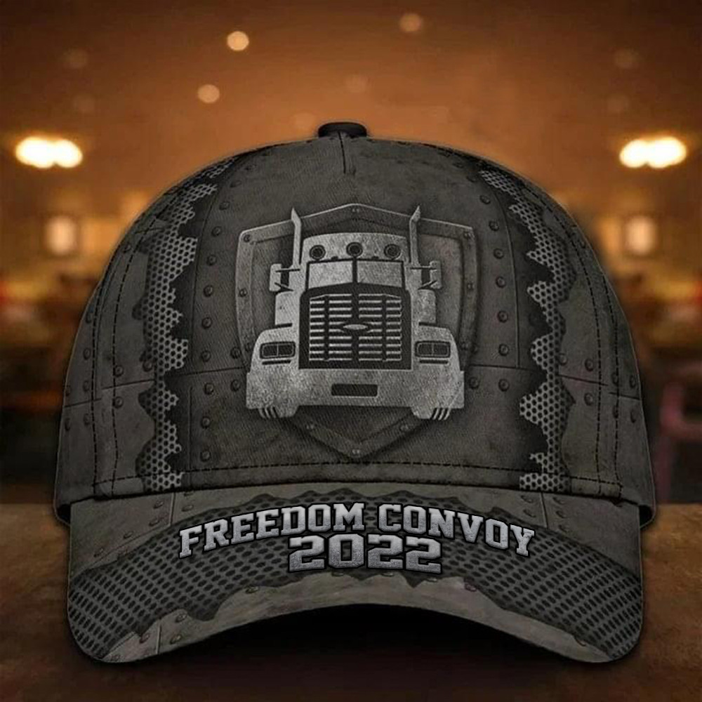 Truckers Freedom Convoy 2022 Hat Old Retro Unique Freedom Convoy Merchandise Truckers Gift