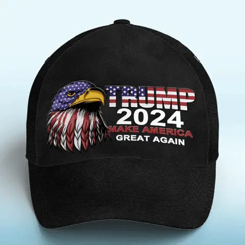 Trump 2024 Make America Great Again Hat US Eagle MAGA Hat Support For Donald Trump 47 Merch
