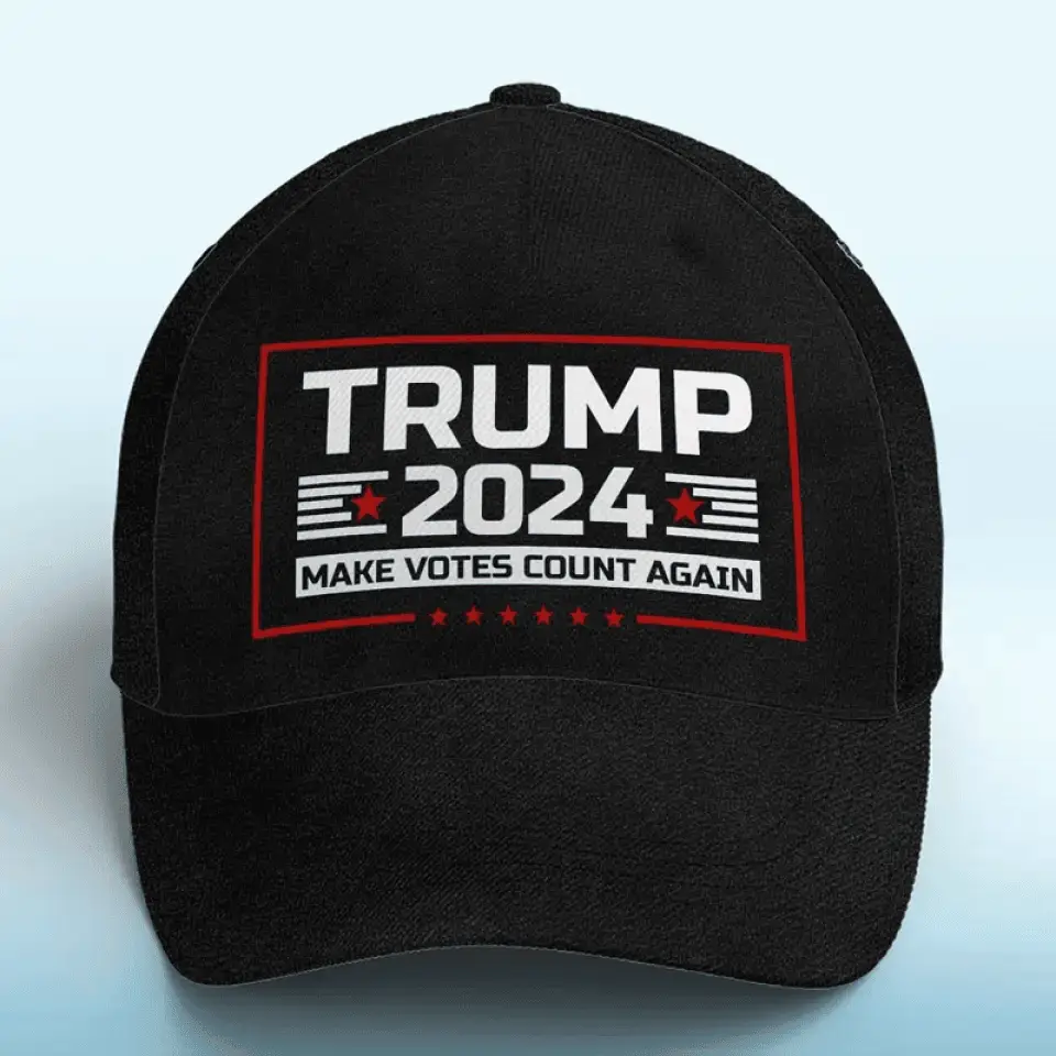 Trump 2024 Make Votes Count Again Hat Support Trump For President MAGA Merch Gifts For Patriots