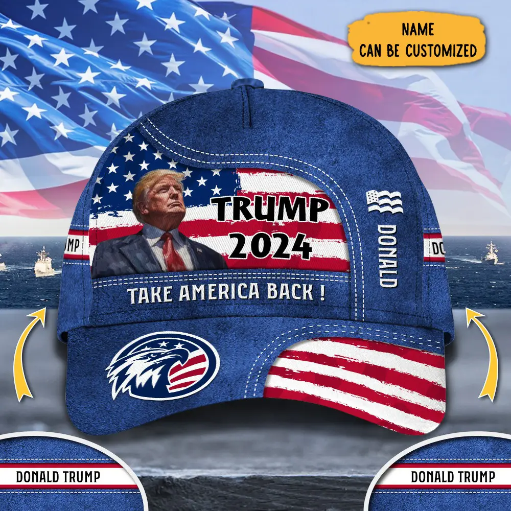 Trump 2024 Take America Back Hat Donald Trump Hat Presidential Campaign Patriotic Cap