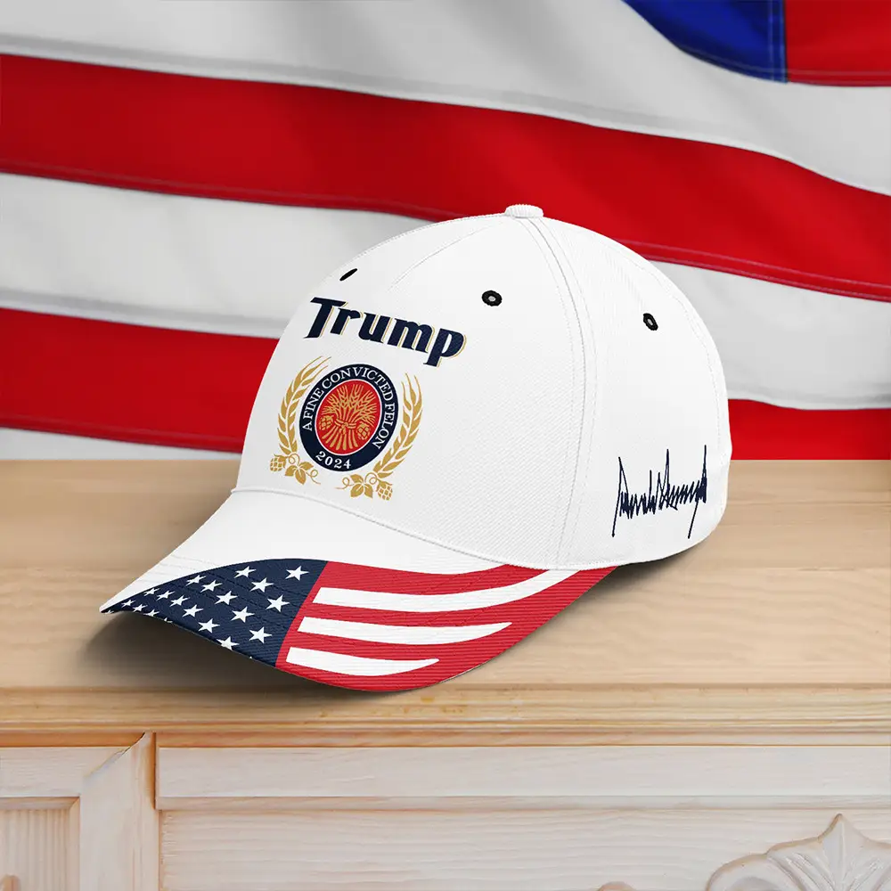 Trump A Fine Convicted Felon 2024 shirt Trump 2024 Hat Gifts For Him Her Trump A Fine Convicted Felon 2024 shirt Trump 2024 Hat Gifts For Him Her - Image 1