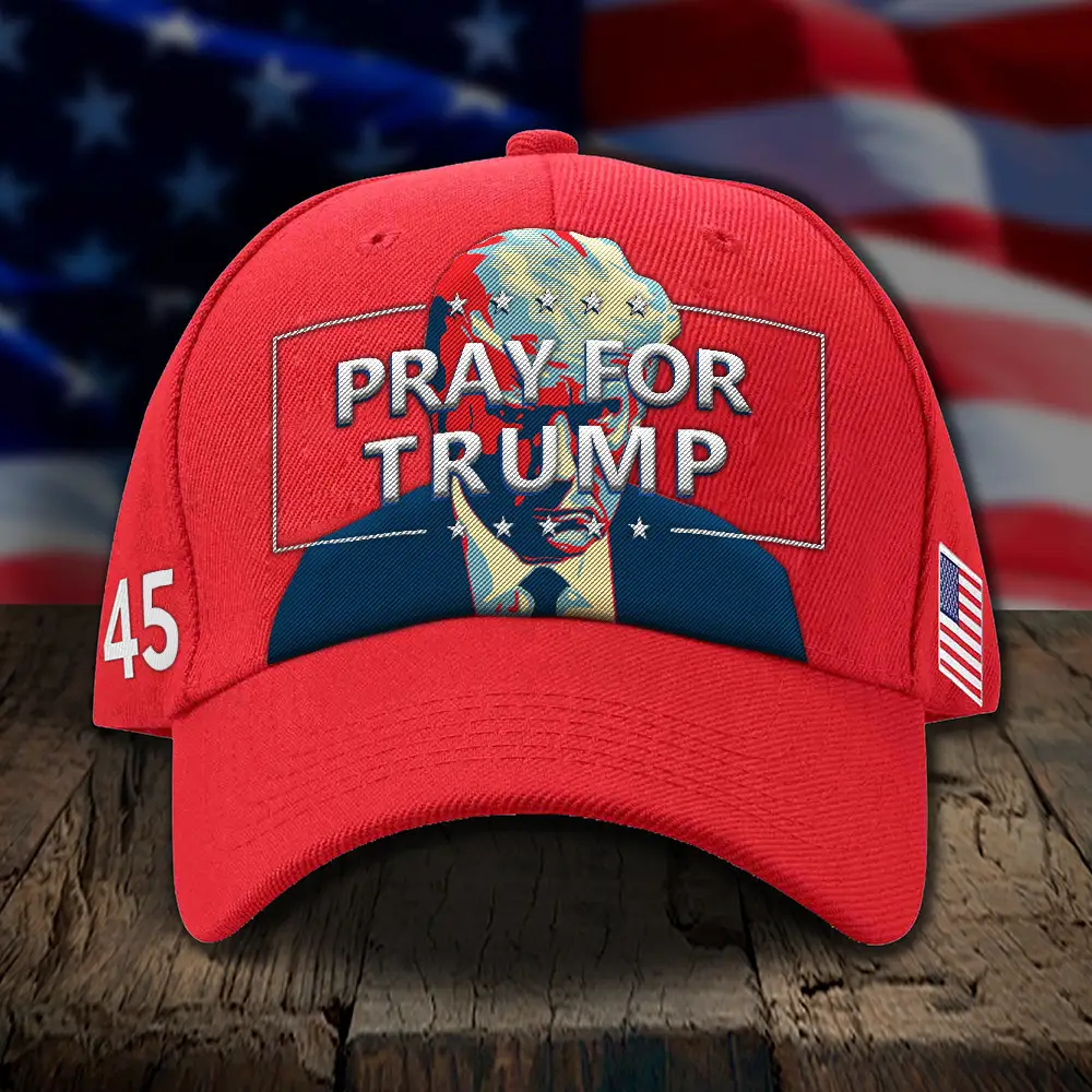 Trump Mug Shot Hat Pray For Trump Hat For Republican Supporters Political Merch