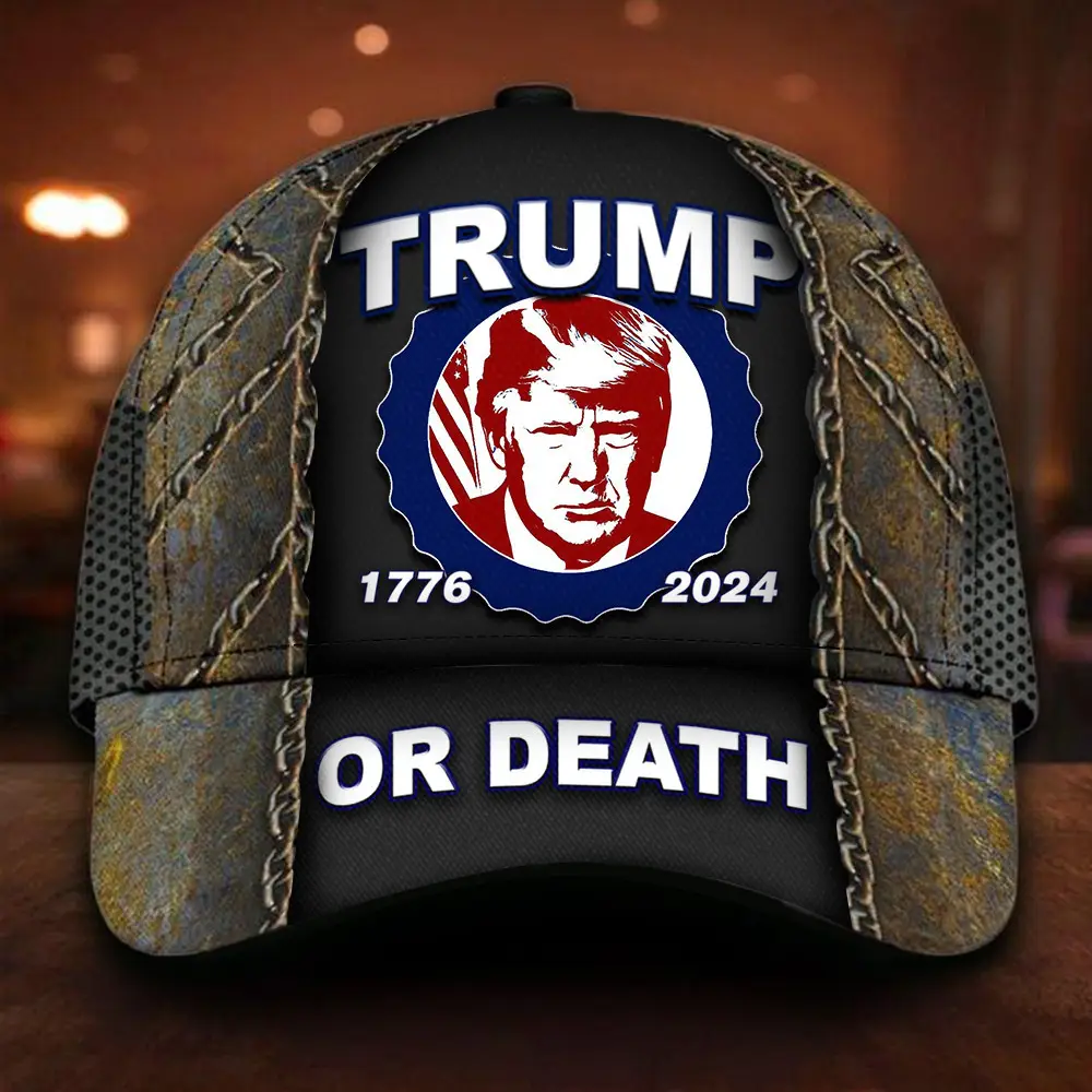 Trump Or Death Hat Trump Mugshot Hat Old Vintage 1776 2014 Merch Gifts For Supporters