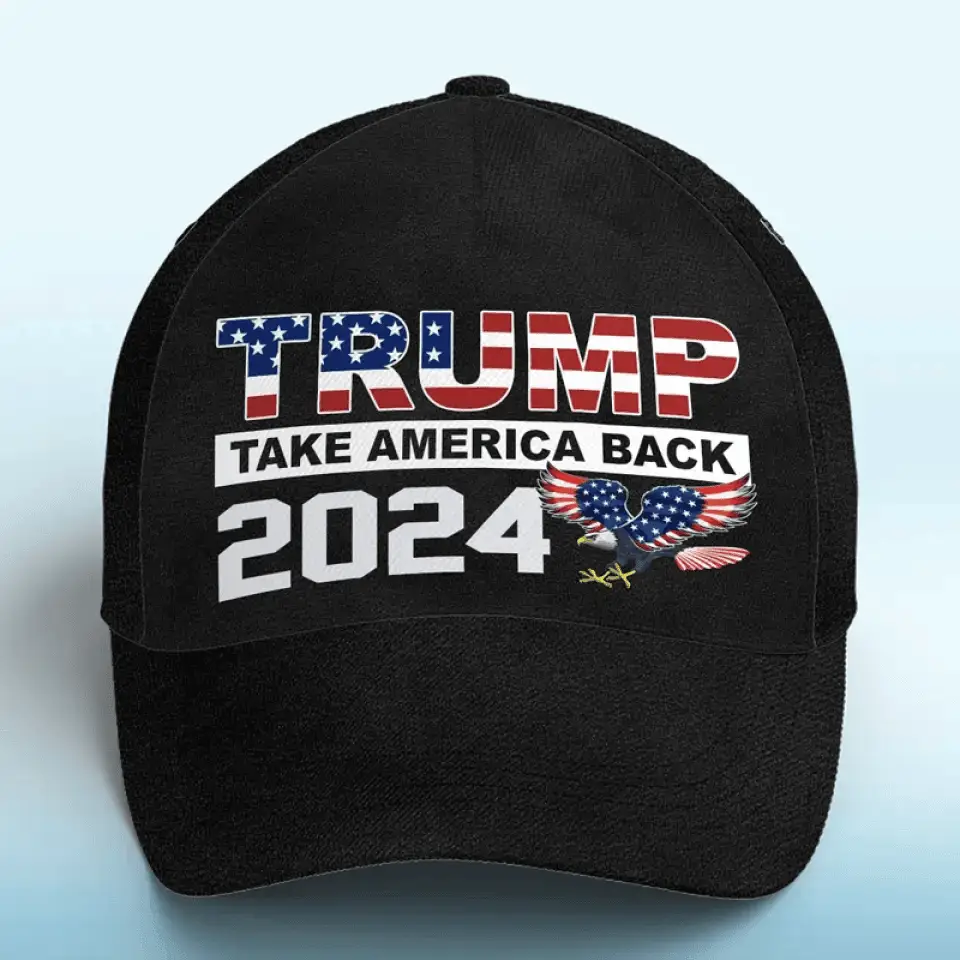 Trump Take America Back 2024 Hat US Eagle President Donald Trump 2024 Patriot Hat Gift For Dad Trump Take America Back 2024 Hat US Eagle President Donald Trump 2024 Patriot Hat Gift For Dad - Image 1