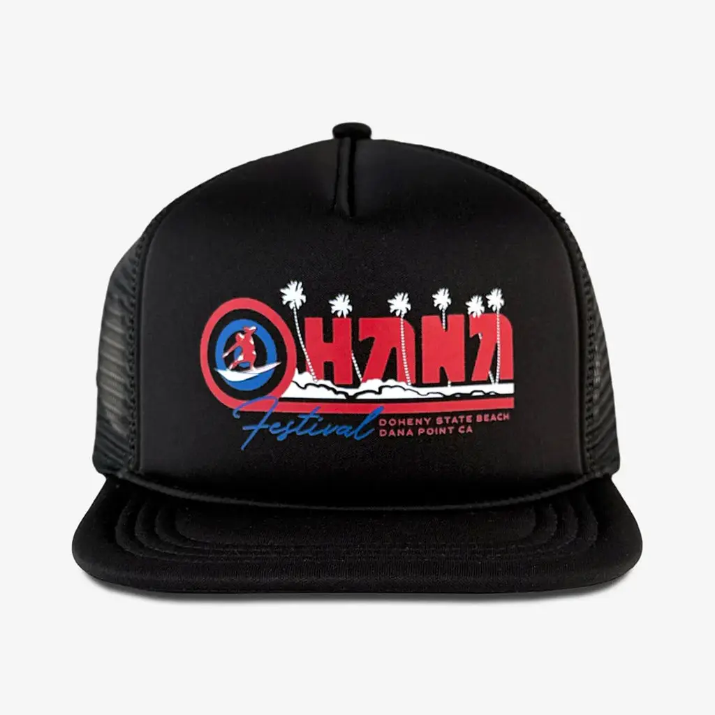TSUR Hat Hat Ohana Festival 70s Surf Snapback Trucker Hat Gifts For Brother