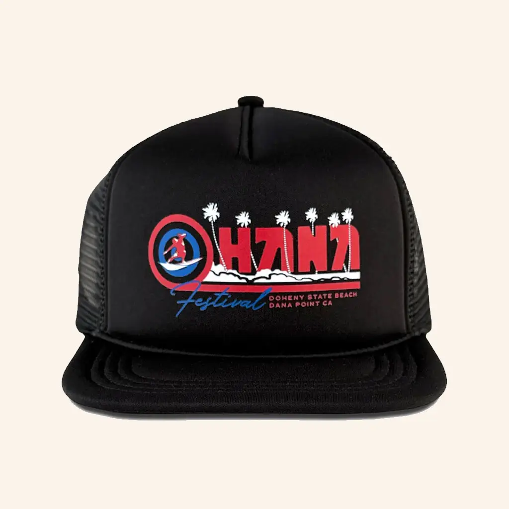 TSURT Merch Ohana Festival 70S Surf Snapback Trucker Hat Gift Ideas For Brother -WearandDecor