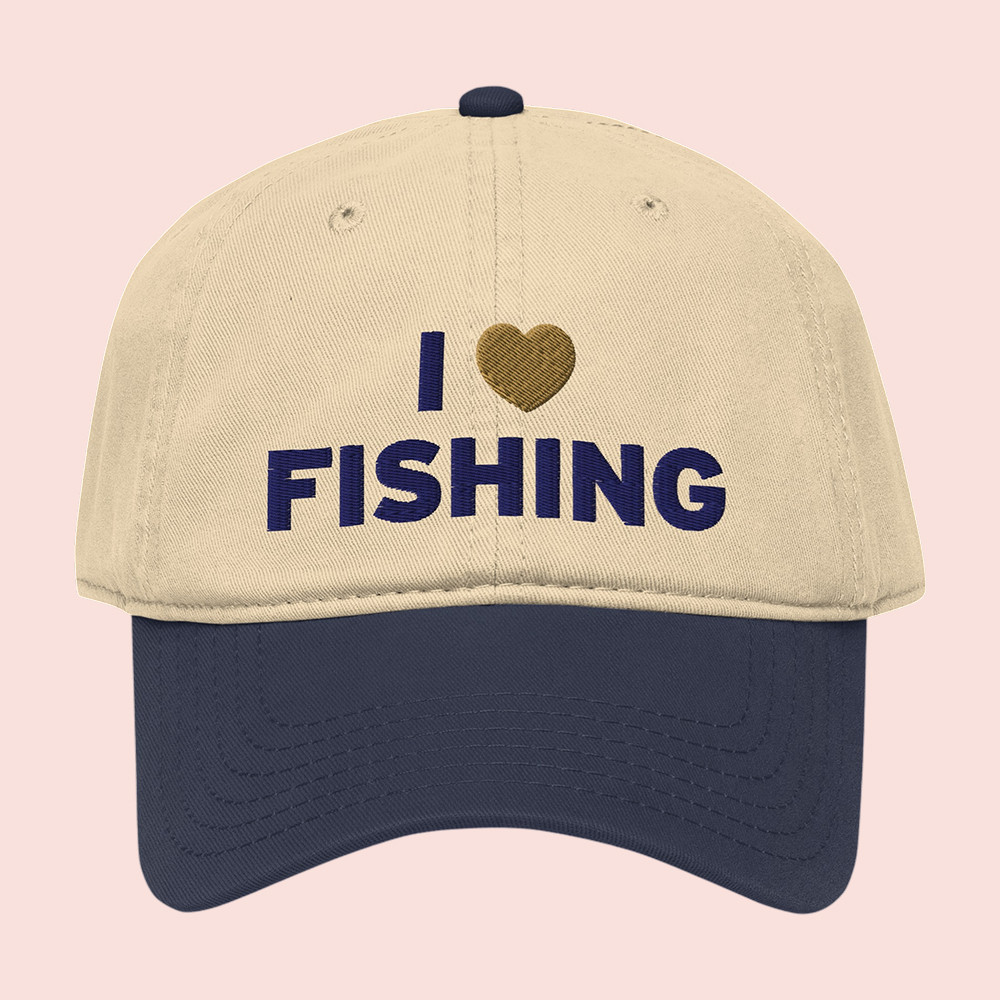 Tucker Carlson Merch I Heart Fishing Hat I Love Fishing Baseball Cap Gifts For Fisherman