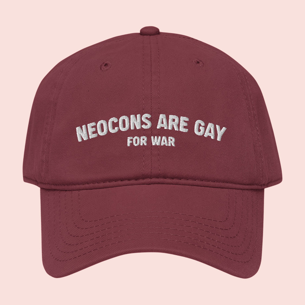 Tucker Carlson Merch Official Neocons Are Gay For War Vintage Hat Political Activist Gifts Tucker Carlson Merch Official Neocons Are Gay For War Vintage Hat Political Activist Gifts - Image 1