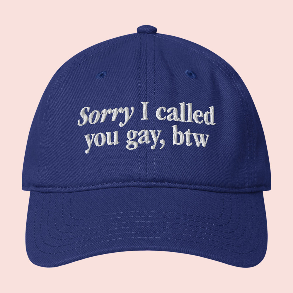 Tucker Carlson Merch Official Sorry I Called You Gay Hat Tucker Carlson Cap For Fans