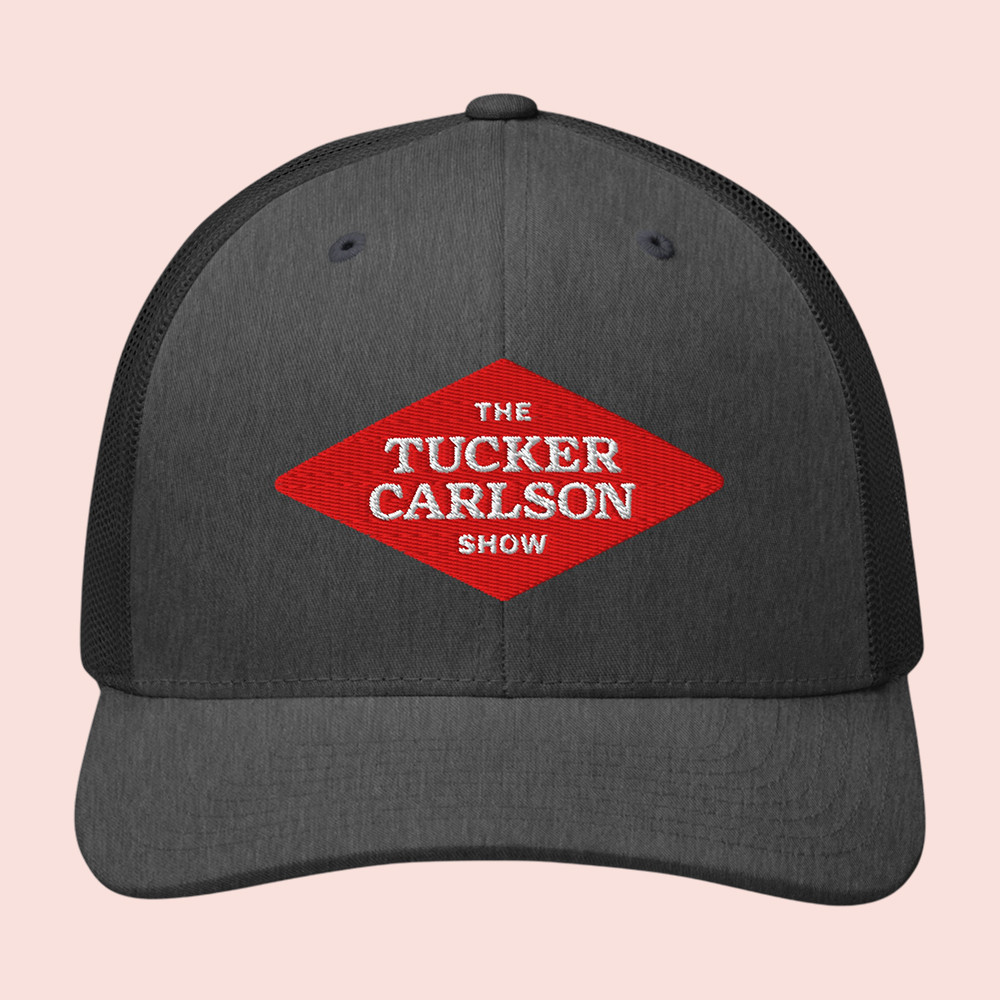 Tucker Carlson Merch Official The Tucker Carlson Show Trucker Hat Unique Fan Gifts
