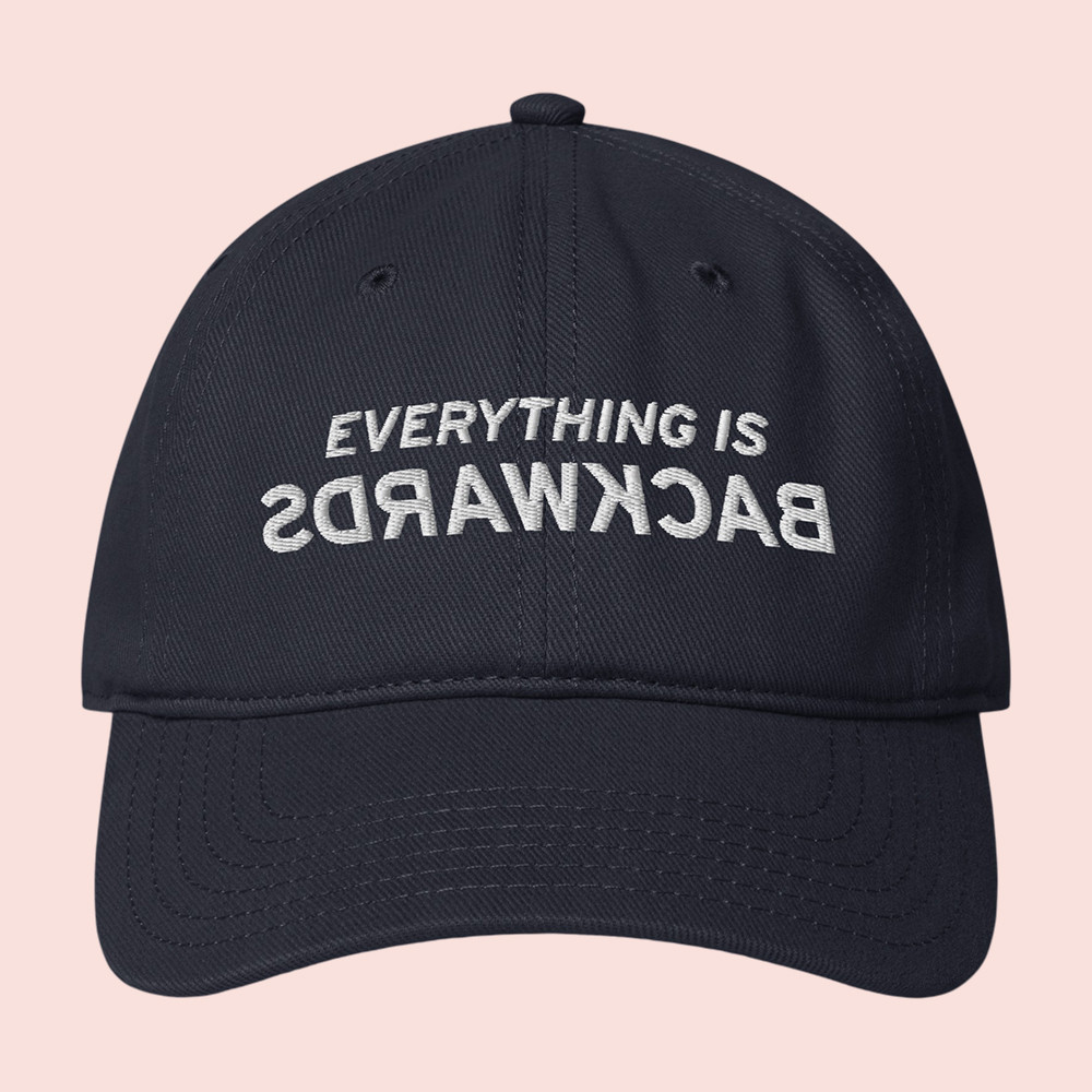 Tucker Carlson Merch Store Everything Is Backwards Vintage Hat Tucker Carlson Ball Cap