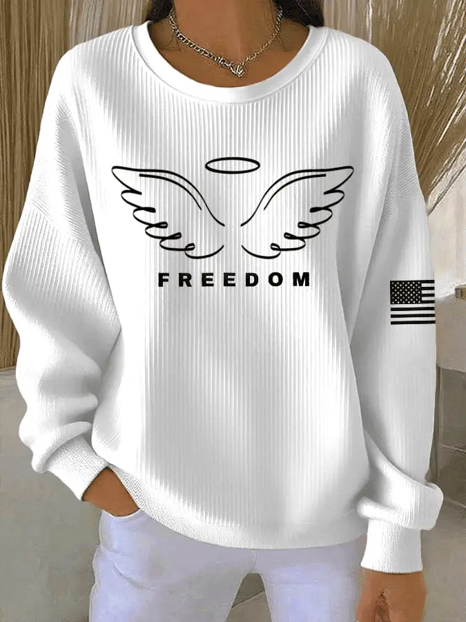 Turning Point Charlie Kirk Freedom Sweatshirt Justice for Charlie Tribute Gift