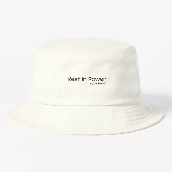 Turning Point USA Bucket Cap CK Rest In Power Freedom Hat Charlie Kirk Wore Turning Point USA Bucket Cap CK Rest In Power Freedom Hat Charlie Kirk Wore - Image 1