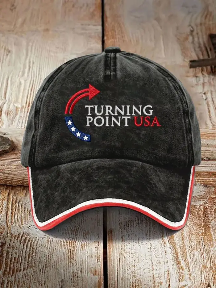 Turning Point USA Hat Charlie Kirk Hat Patriotic Cap Turning Point USA Store Turning Point USA Hat Charlie Kirk Hat Patriotic Cap Turning Point USA Store - Image 1