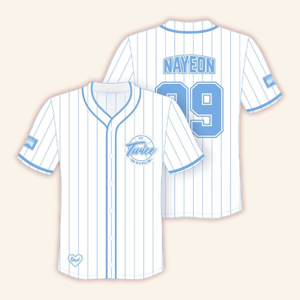 Twice Merch Twice Baseball Uniform Jersey Home 9Round Jersey Gifts For Fans -WearandDecor