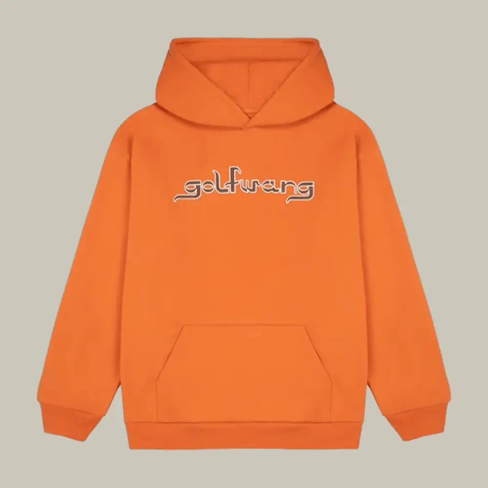 Tyler The Creator Golf Wang Orenge Hoodie Music Apparel Tyler The Creator Fan Gift