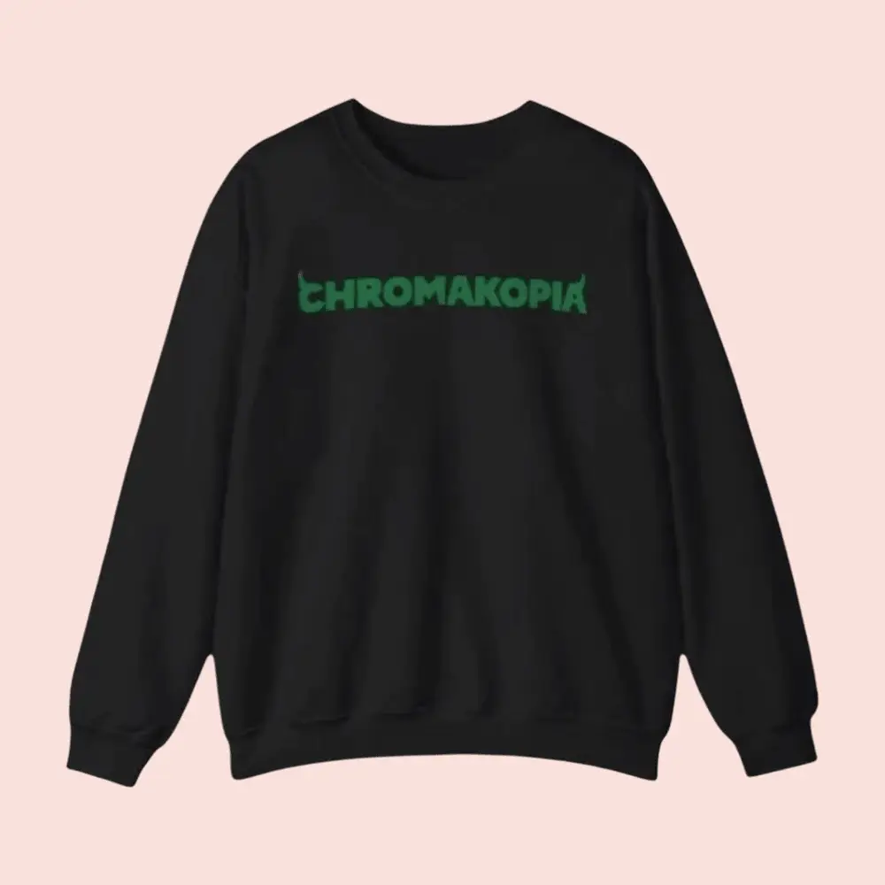 Tyler The Creator Merch Black CHROMAKOPIA Sweatshirt CHROMAKOPIA Merch Gifts For Rap Lovers