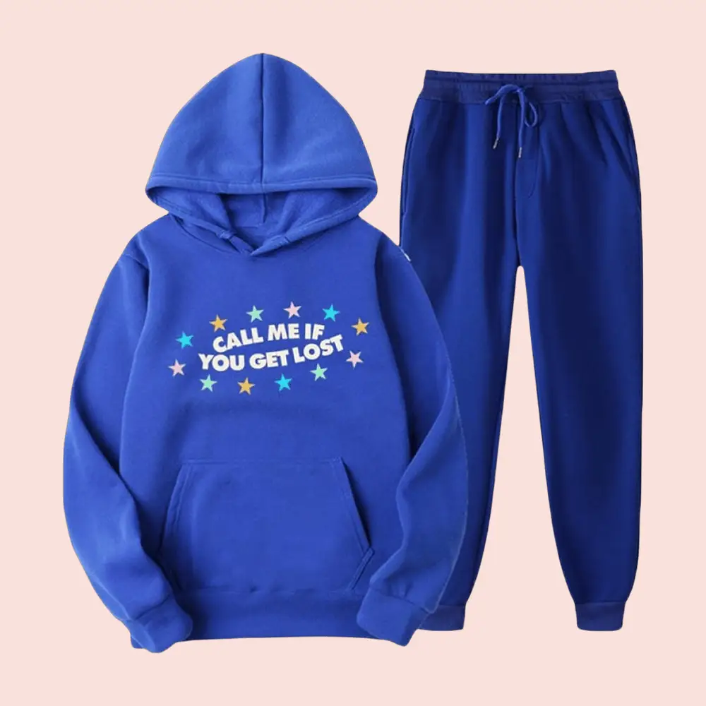 Tyler The Creator Merch Call Me If You Get Lost Hoodie And Sweatpants Set Fan Clothing
