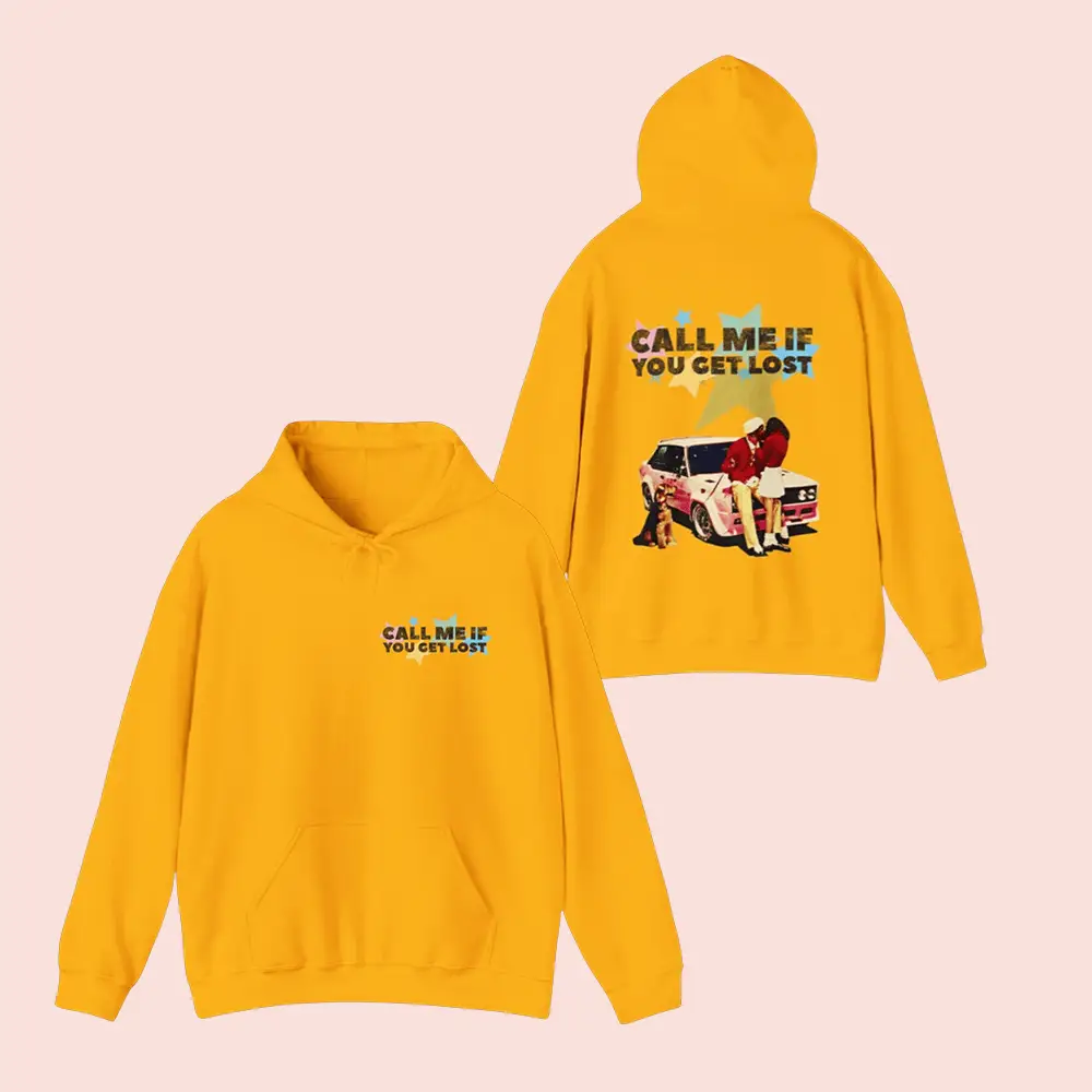 Tyler The Creator Merch Call Me If You Get Lost Hoodie Best Presents For Hip Hop Lovers