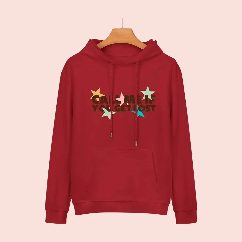 Tyler The Creator Merch Call Me If You Get Lost Hoodie Red Gifts Ideas For Dudes