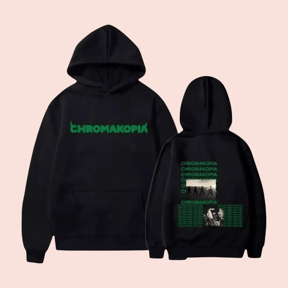 Tyler The Creator Merch Chromakopia Black Hoodie Chromakopia Merch Gifts For Rap Fans