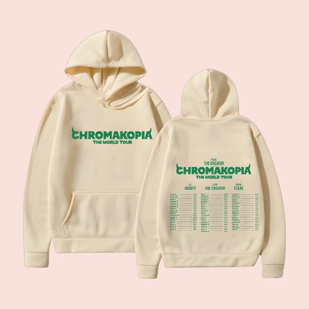 Tyler The Creator Merch CHROMAKOPIA World Tour 2025 Hoodie Chromakopia Merch Fan Gifts