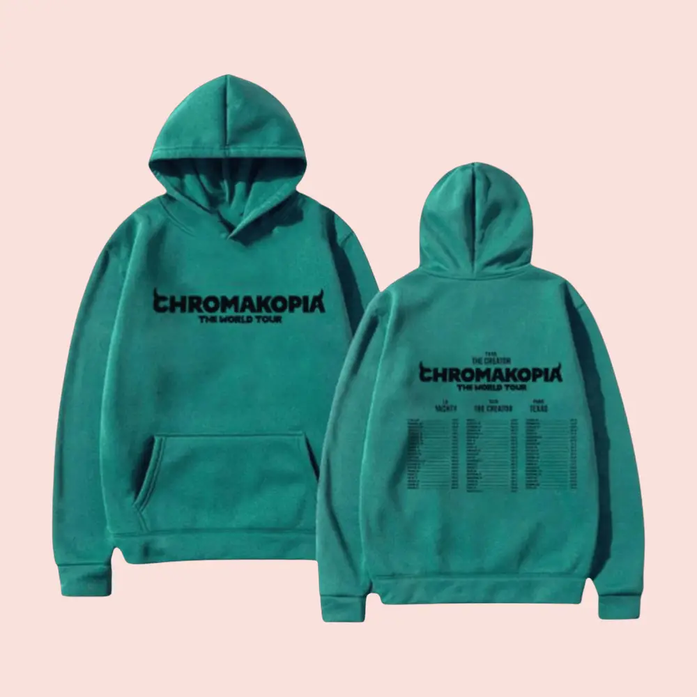 Tyler The Creator Merch CHROMAKOPIA World Tour Hoodie Chromakopia Merch Gifts For Rap Fans Tyler The Creator Merch CHROMAKOPIA World Tour Hoodie Chromakopia Merch Gifts For Rap Fans - Image 1
