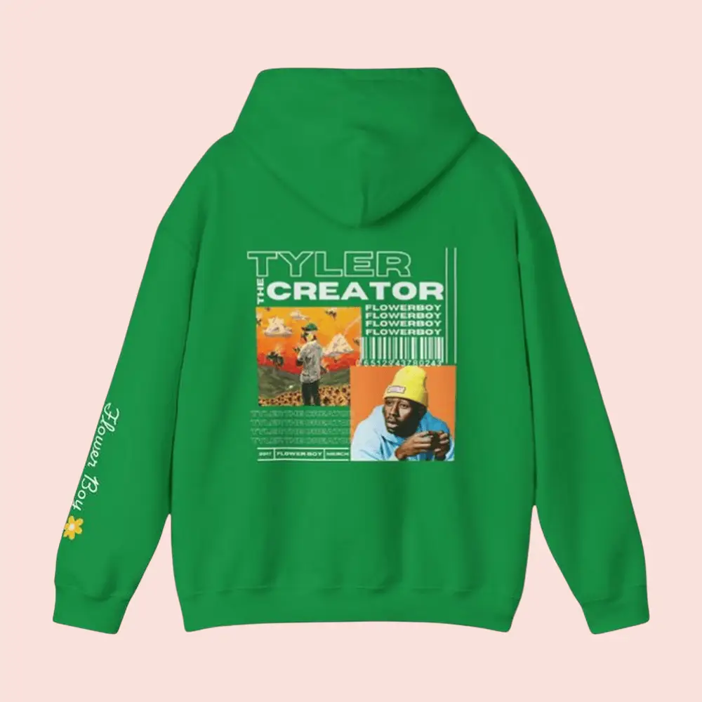 Tyler The Creator Merch Flower Boy Hoodie Best Gifts For Hip Hop Lovers
