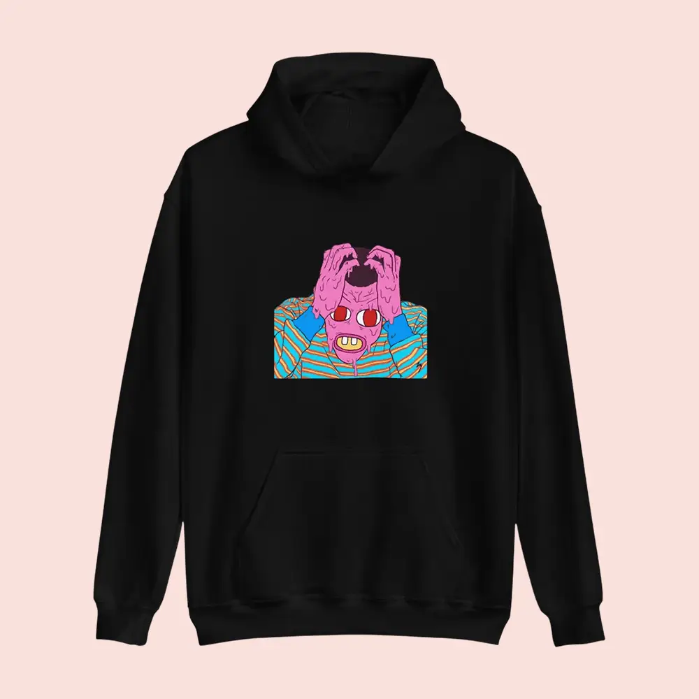 Tyler The Creator Merch Golf Face Hoodie Cherry Bomb Sad Art Hoodie Gifts For Fans