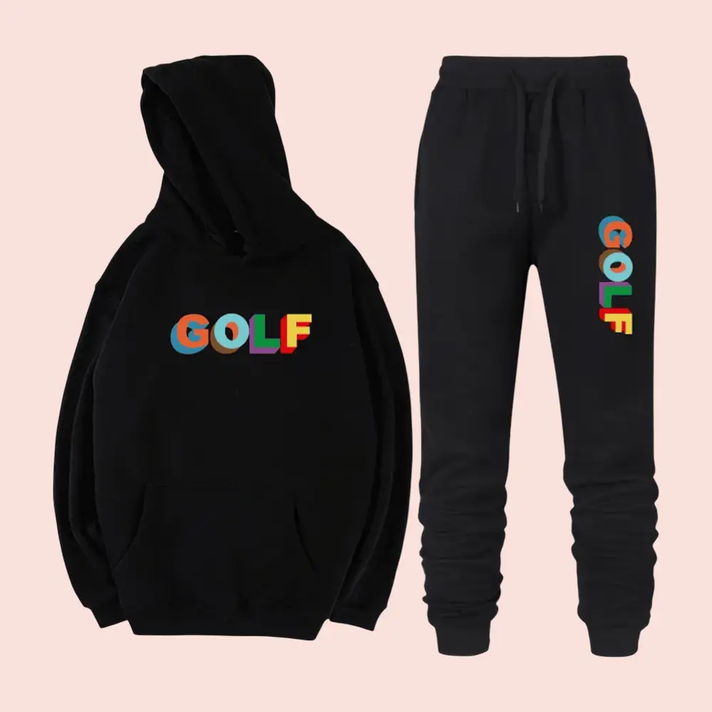 Tyler The Creator Merch Golf Wang Hoodie And Sweatpants Set Clothing Gifts Tyler The Creator Merch Golf Wang Hoodie And Sweatpants Set Clothing Gifts - Image 1