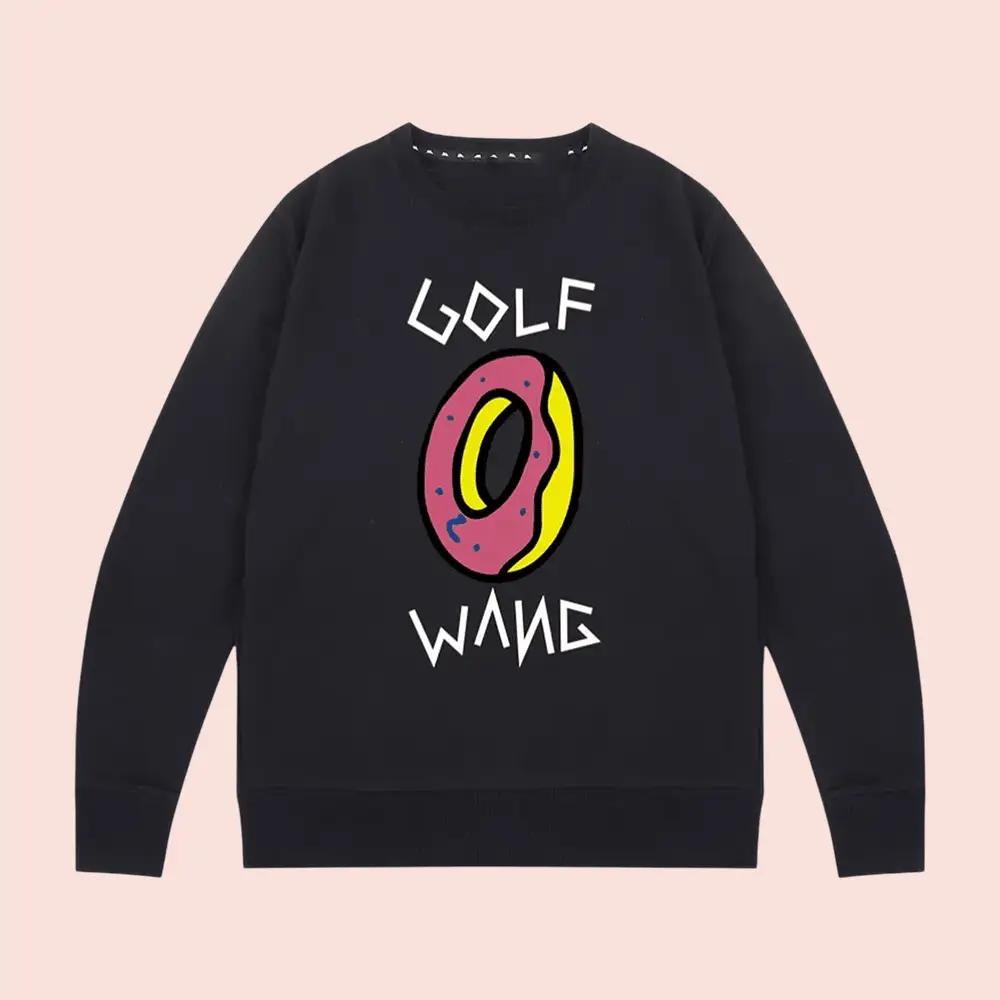 Tyler The Creator Merch Golf Wang Tyler The Creator Donut Sweatshirt Gifts Ideas For Fans