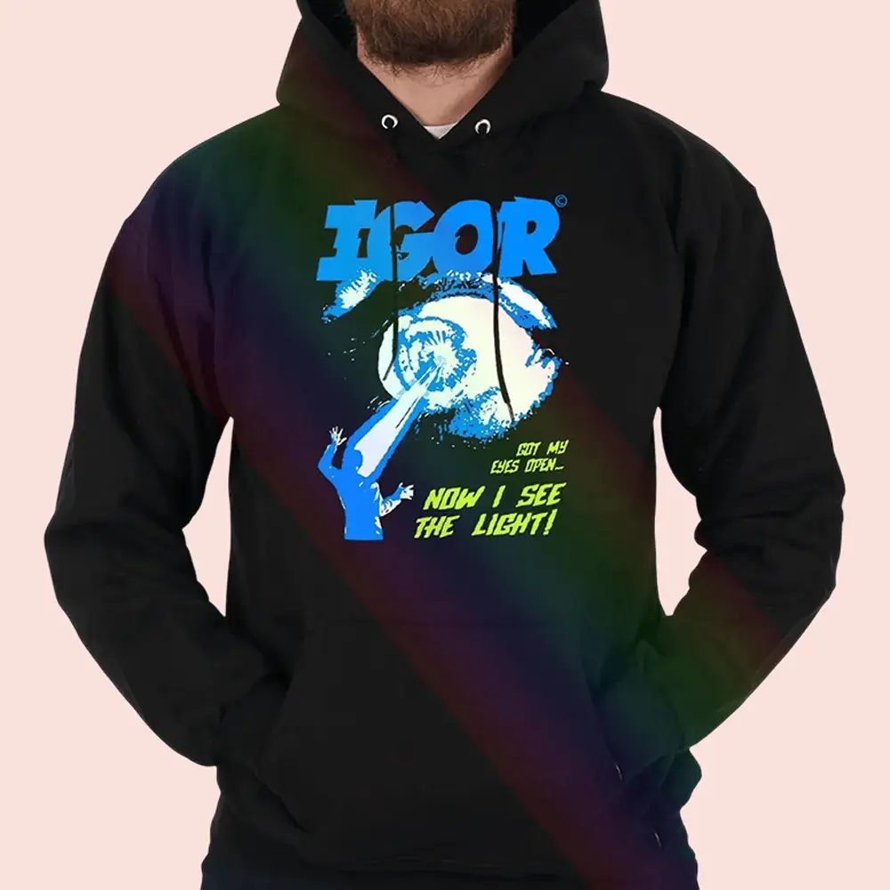 Tyler The Creator Merch Got My Eyes Open Now I See the Light Hoodie Gifts For Men