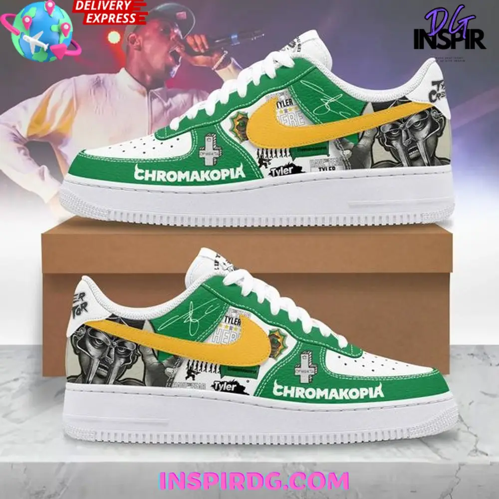 Tyler The Creator x Chromakopia Limited Edition Air Force 1
