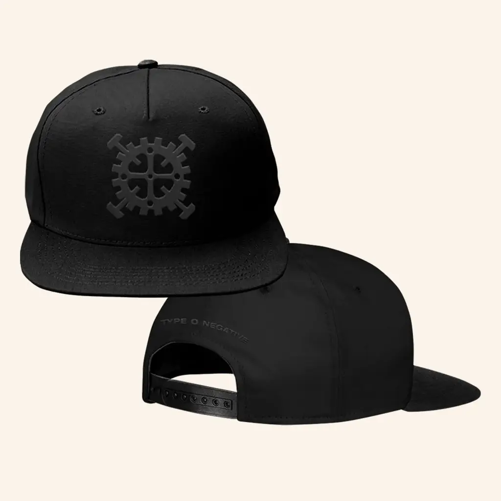 Type O Negative Merch Gear Logo Snapback Hat Gift Ideas For Music Lovers