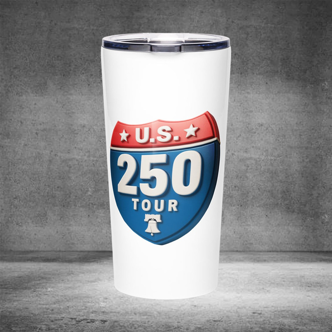 U.S 250 Tour Stainless Steel Tumbler Kid Rock Merch Items Gift for Music Lovers