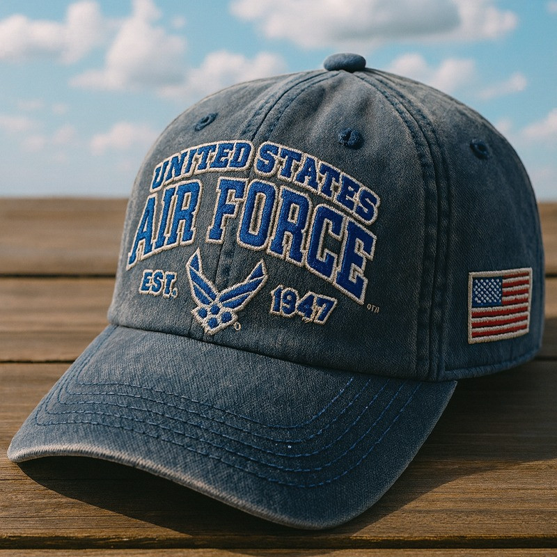 U.S Air Force Hat Proud United States Air Force Est 1947 Military Promotion