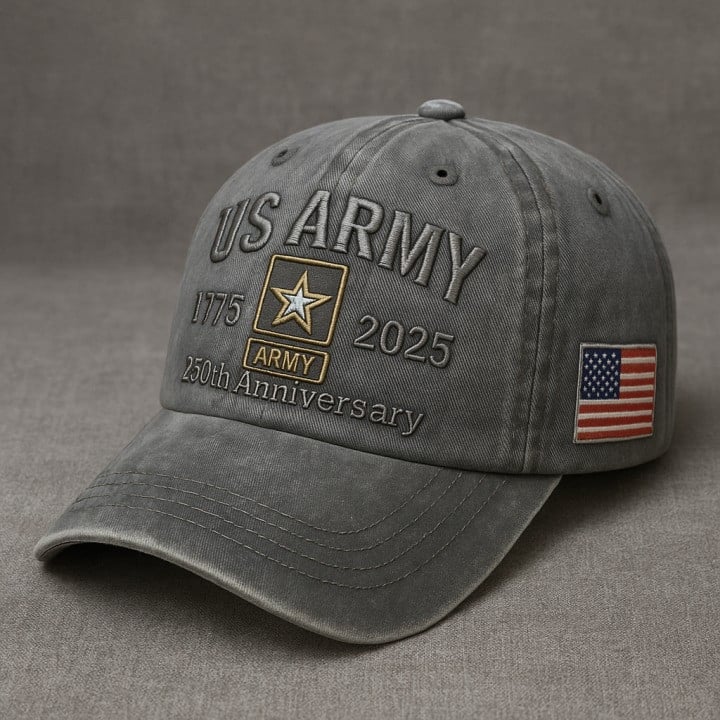 U.S Army 250th Anniversary Hat United States Army 1775 2025 Best Patriotic Soldiers Merch