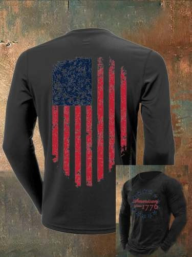 U.S Military Veteran Long Sleeve Shirt 250Th Anniversary Proud US Military Merch