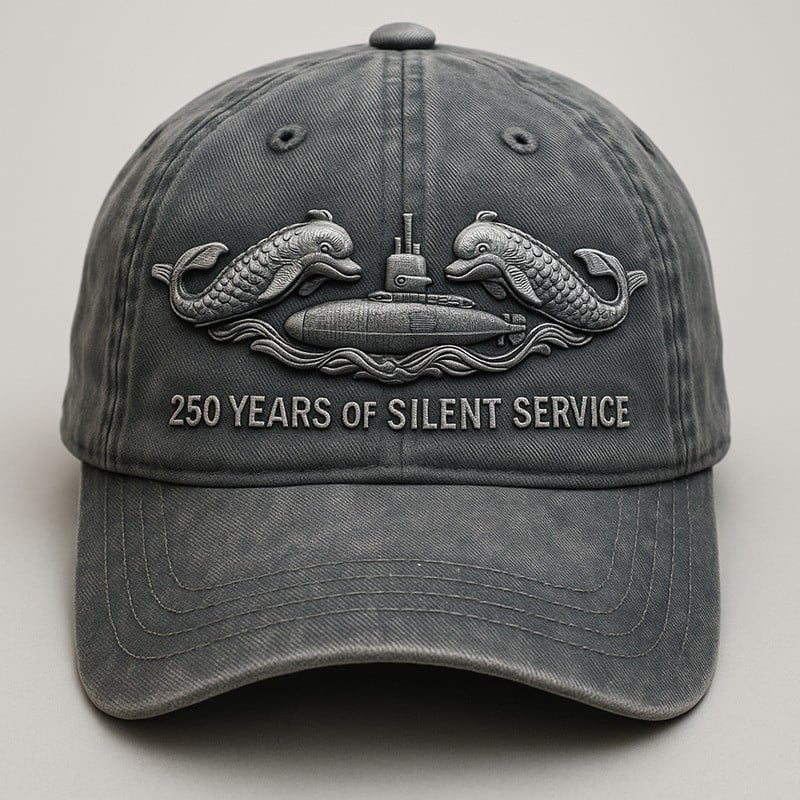 U.S Navy Veteran Hat 250 Years Of The Silent Service Patriotic Presents For Men And Women
