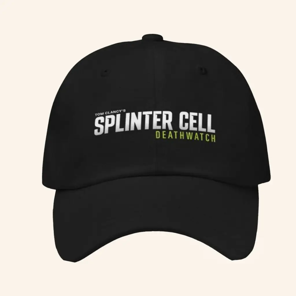Ubisoft Gear Merch Splinter Cell Deathwatch Hat Christmas Gift Ideas For Dad -WearandDecor Ubisoft Gear Merch Splinter Cell Deathwatch Hat Christmas Gift Ideas For Dad -WearandDecor - Image 1
