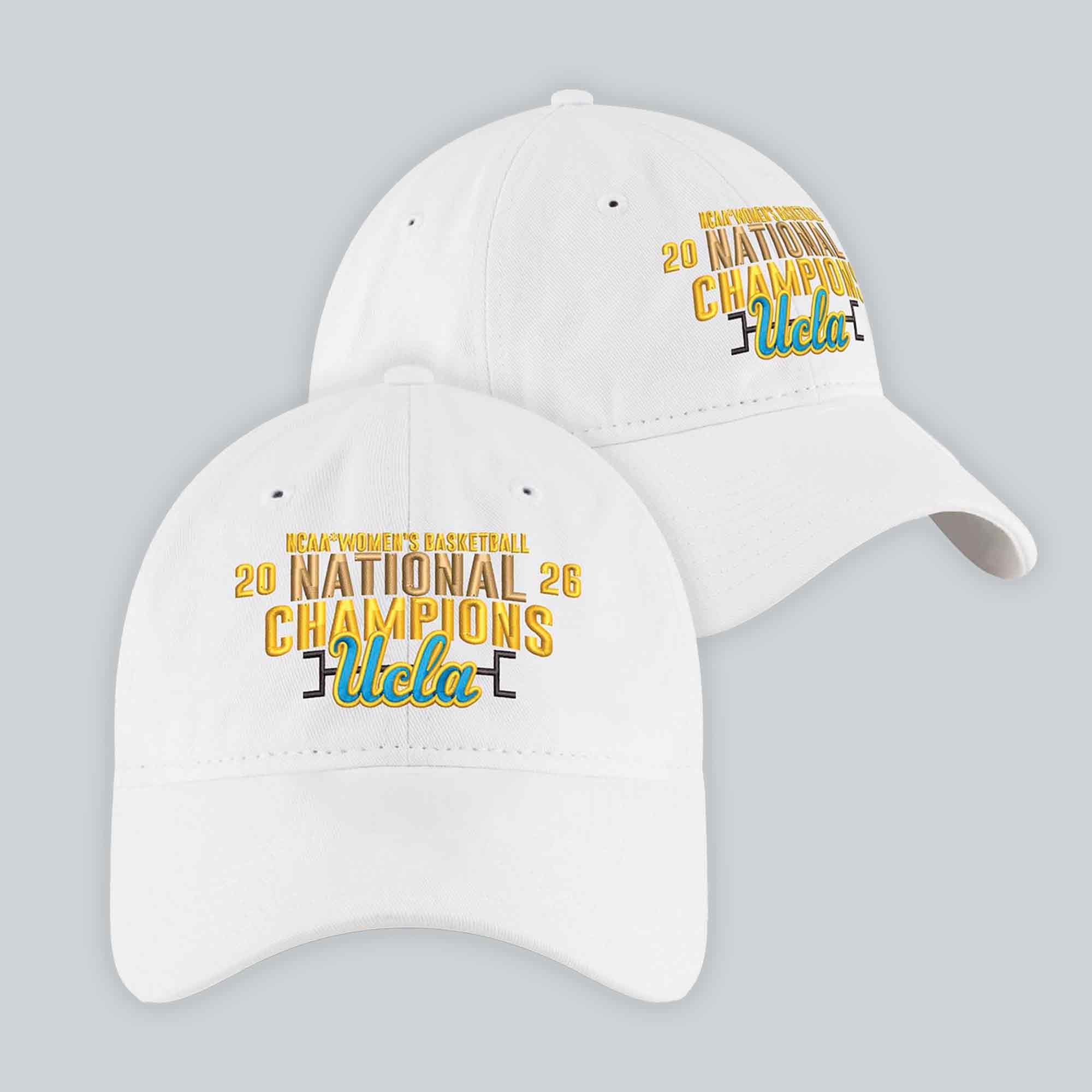 UCLA Bruins 2026 NCAA Women's Basketball National Champions HatEmbroidered