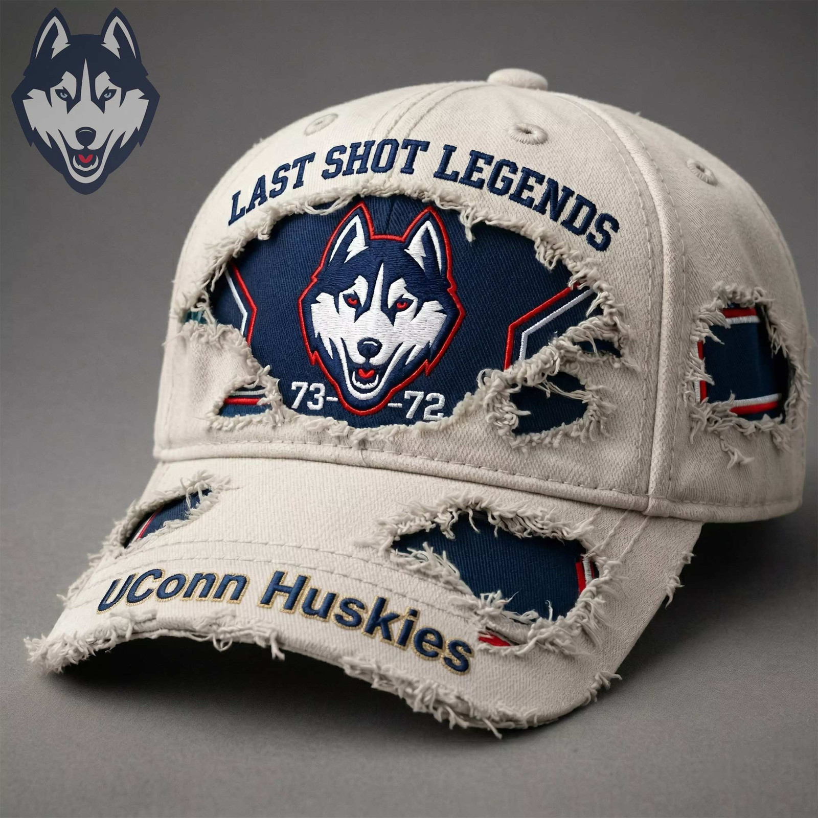 UConn Huskies Basketball Team Hat Last Shot Legends Basketball Cap Fan Gear For Father