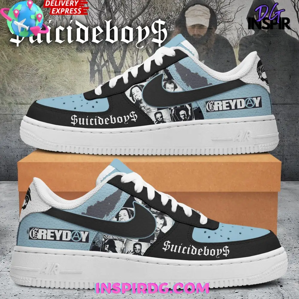 uicideboy Grey Day Limited Edition Air Force 1