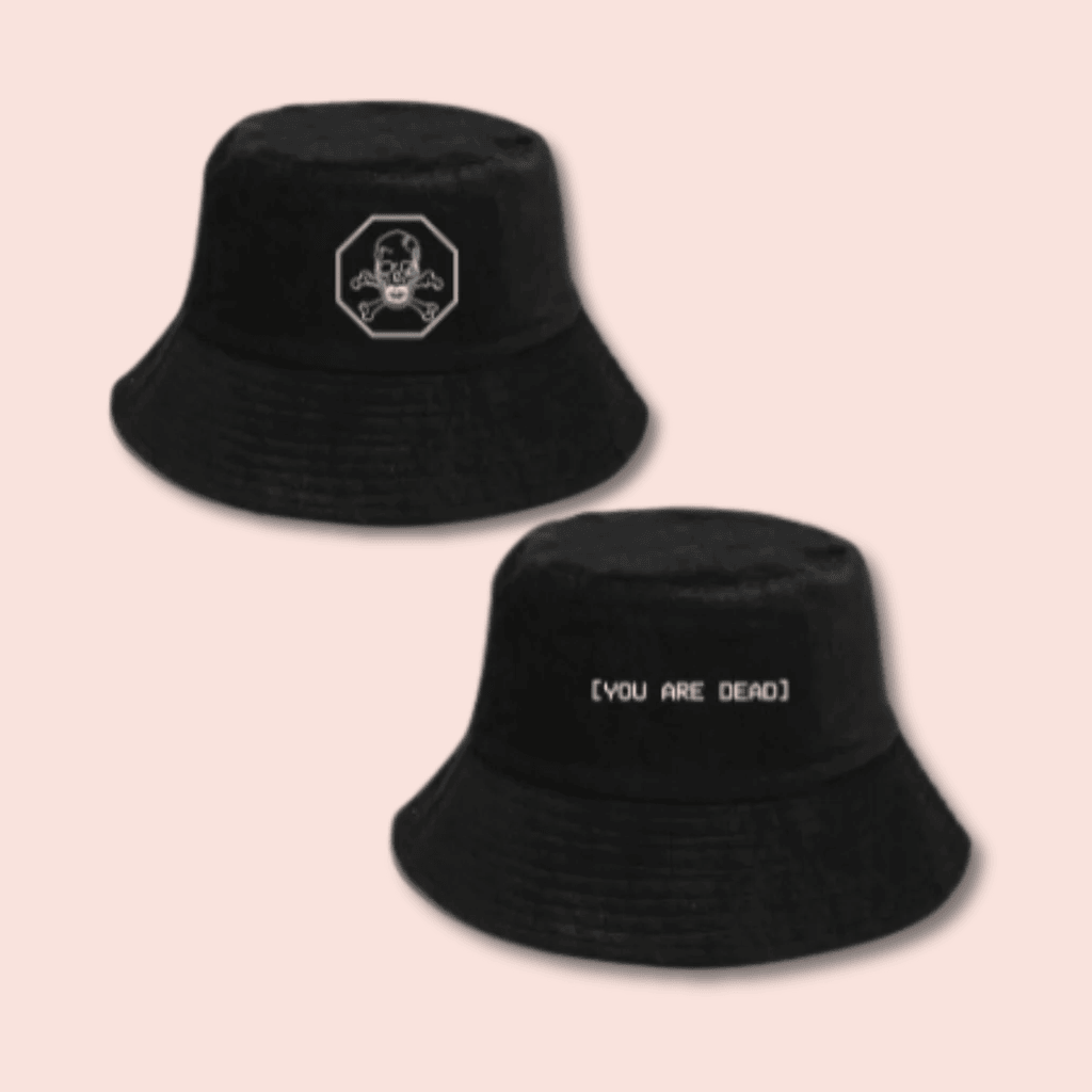 ULTRAKILL You Are Dead Bucket Hat Video Game Merch Unique Present For ULTRAKILL Lovers