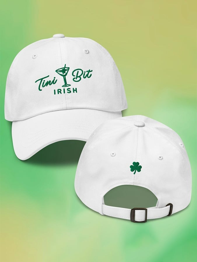 Unisex St Patrick's Day Tini Bit Irish Hat St Patricks Ball Cap Gift For Brother